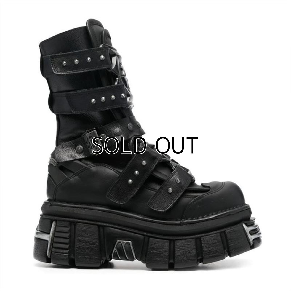 画像2: VETEMENTS ヴェトモン NEWROCK Gamer Ankle Boots (ブーツ) (2)