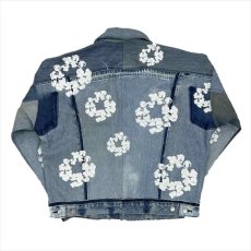 画像2: READYMADE DENIM TEARS Cotton Wreath Denim Jacket (デニムジャケット) (2)