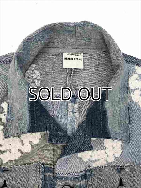 READYMADE DENIM TEARS Cotton Wreath Denim Jacket