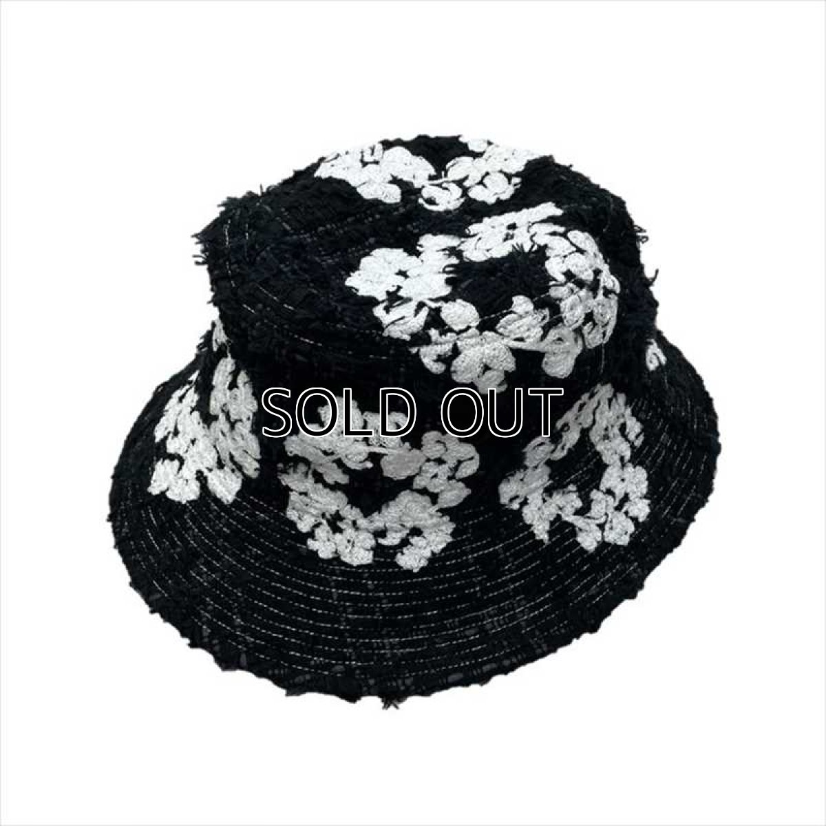 画像1: READYMADE DENIM TEARS Cotton Wreath Tweed Bucket Hat (バケットハット) (1)