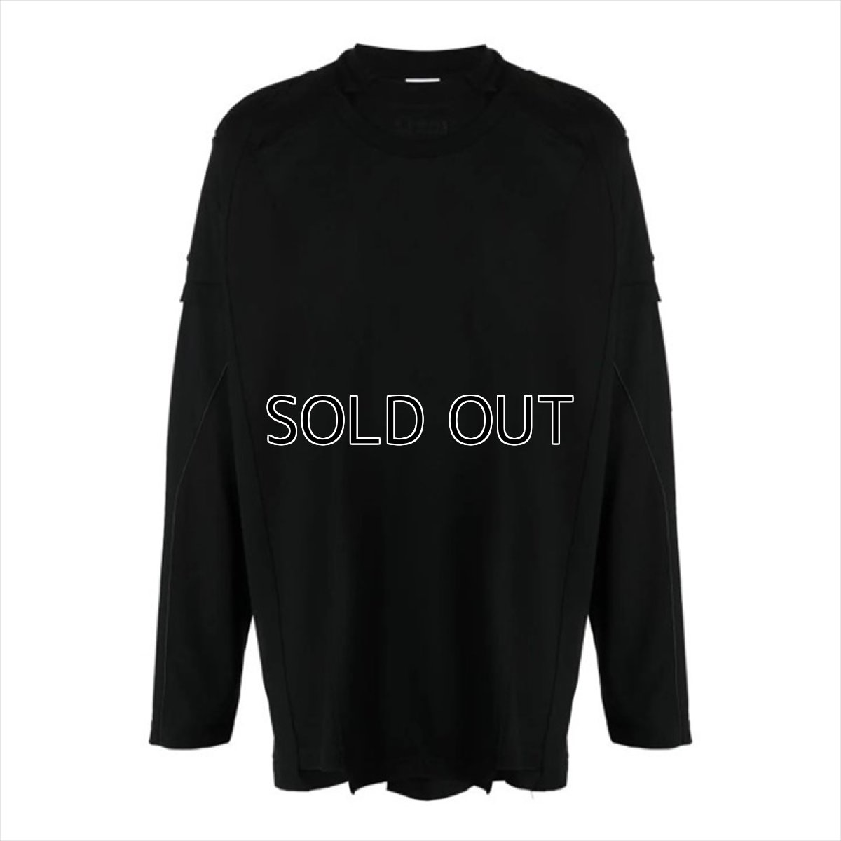 画像1: VETEMENTS Back-To-Back Cut-Up Longsleeve T-Shirt (ロングスリーブTシャツ) (1)