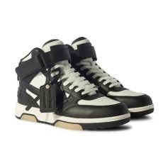 画像2: OFF-WHITE Out Of Office Mid Top Leather Sneaker (スニーカー) (2)