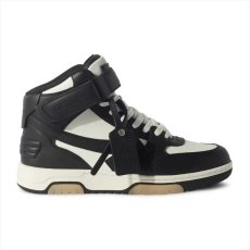 画像1: OFF-WHITE Out Of Office Mid Top Leather Sneaker (スニーカー) (1)