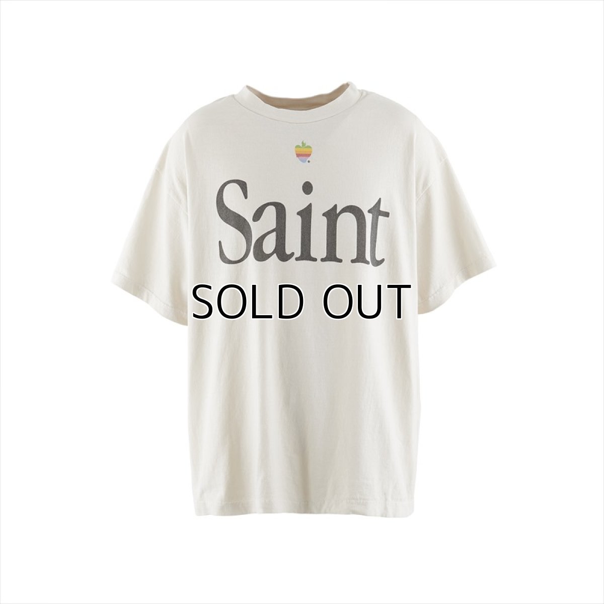 画像1: ©SAINT Mxxxxxx SS T-Shirt HEART SAINT White (Tシャツ) (1)