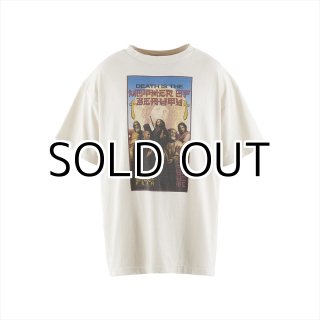 SAINT Mxxxxxx Disney SS T-Shirt MAD HATTER White