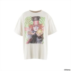 画像1: ©SAINT Mxxxxxx Disney SS T-Shirt MAD HATTER White (Tシャツ) (1)