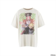 画像1: ©SAINT Mxxxxxx Disney SS T-Shirt MAD HATTER White (Tシャツ) (1)