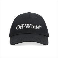 画像2: OFF-WHITE Bookish Dril Baseball Cap (キャップ) (2)