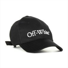 画像1: OFF-WHITE Bookish Dril Baseball Cap (キャップ) (1)