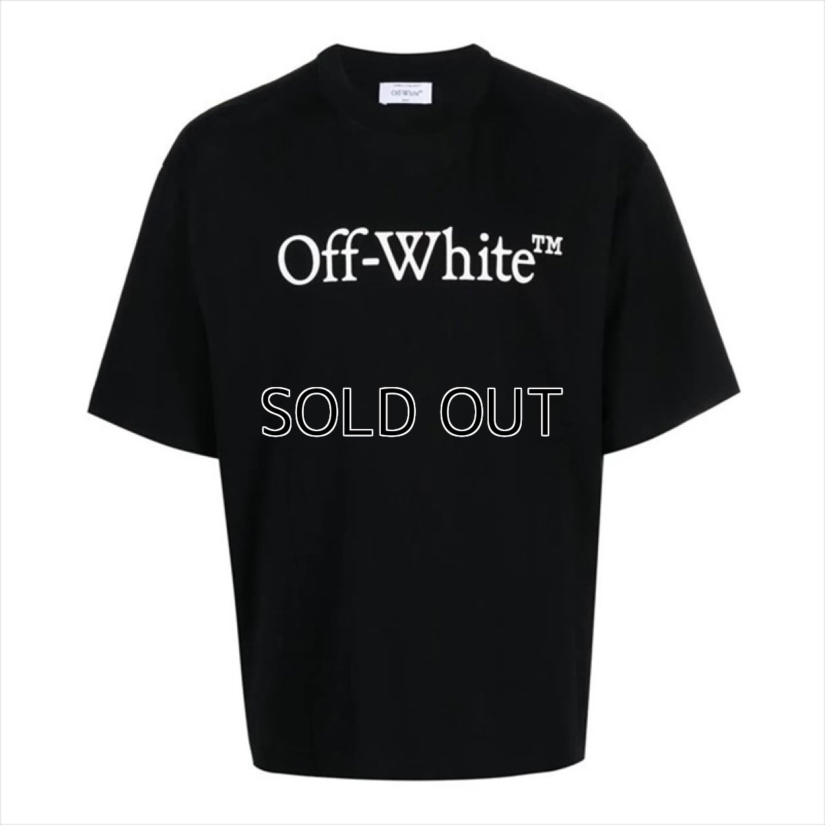 画像1: OFF-WHITE Big Bookish Skate S/S Tee (Tシャツ) (1)