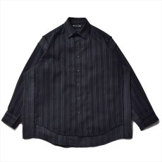 画像1: MINEDENIM x N.HOOLYWOOD BD.Discharge Stripe NHW Shirt (ストライプシャツ) (1)