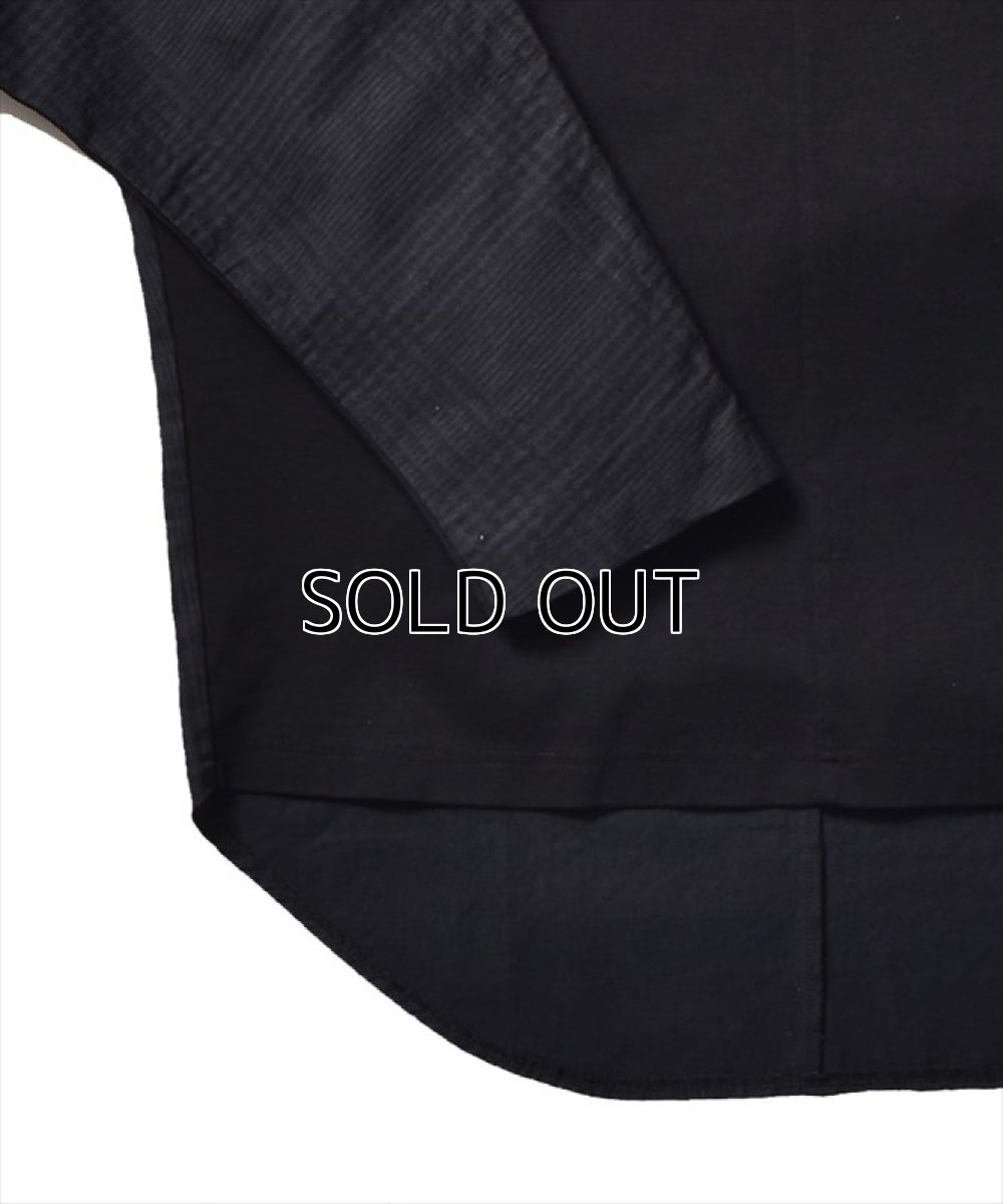 画像3: MINEDENIM x N.HOOLYWOOD BD.Discharge Glen Check NHW LS T-Shirt (ロングスリーブシャツ) (3)