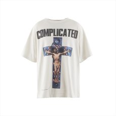 画像1: ©SAINT Mxxxxxx Kosuke Kawamura SS T-Shirt COMPLICATED White (Tシャツ) (1)