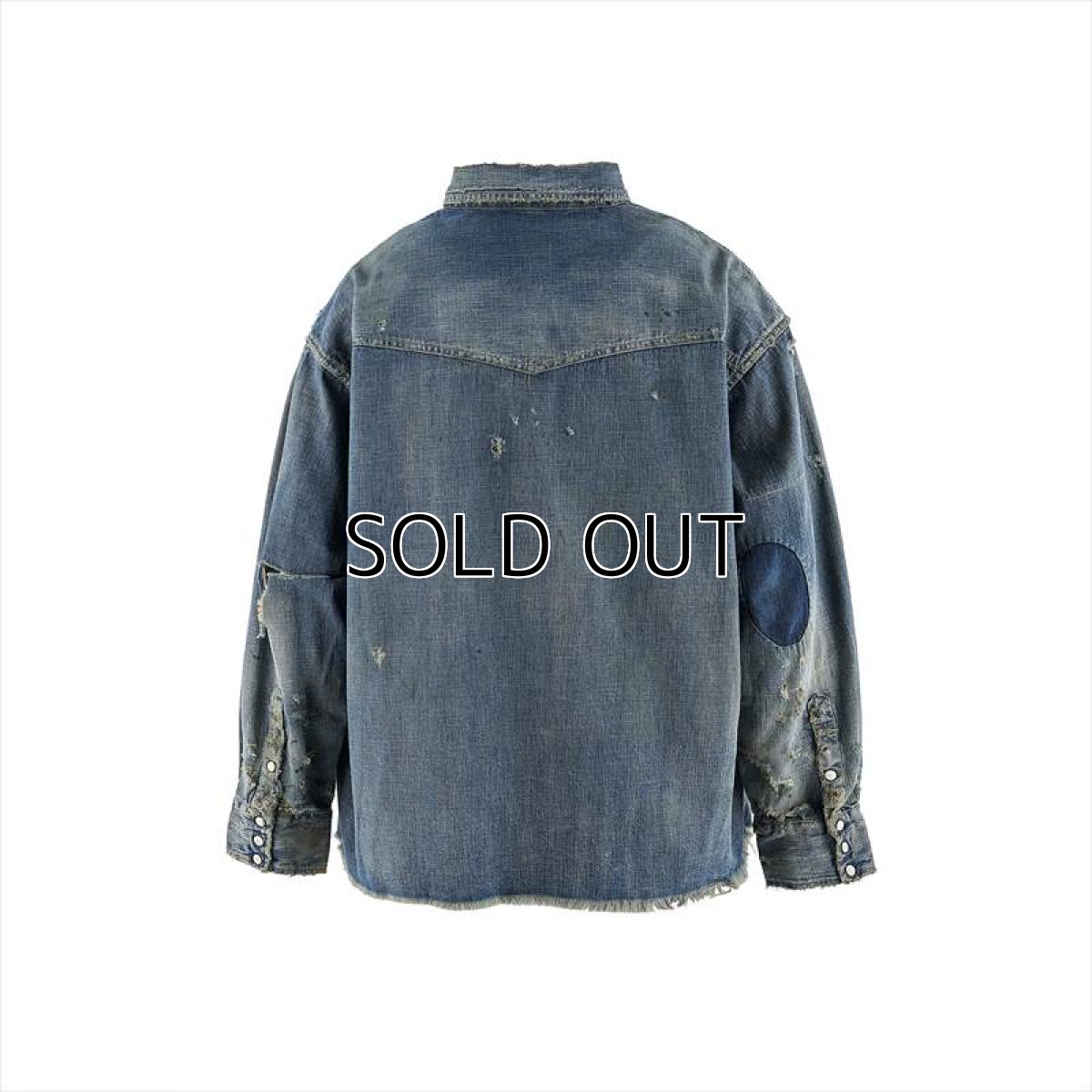 画像2: ©SAINT Mxxxxxx Denim Shirt DENIM Blue (デニムシャツ) (2)