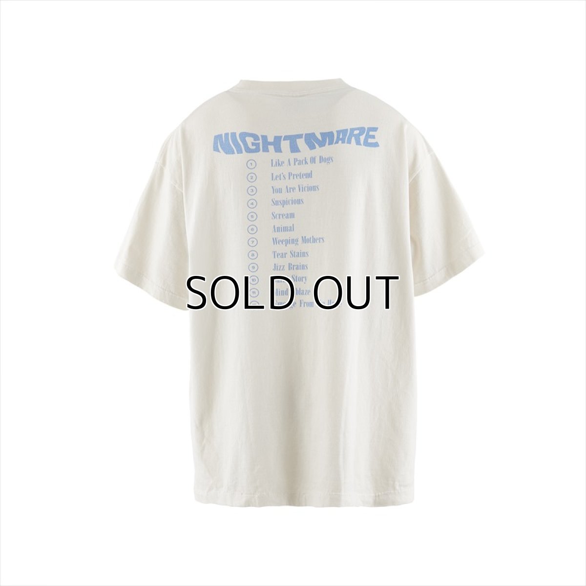 画像2: ©SAINT Mxxxxxx FORSOMEONE SS T-Shirt CONSUME White (Tシャツ) (2)