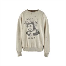 画像1: ©SAINT Mxxxxxx X Noritake Kinashi Crew Sweat NORIDA- Gray (スウェット) (1)