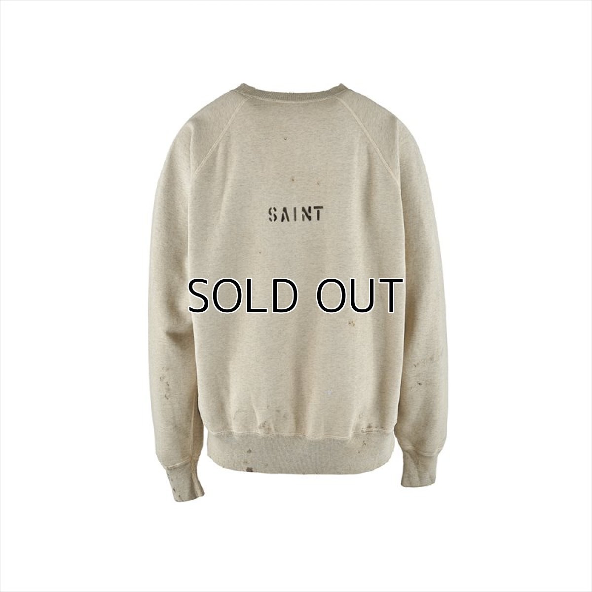 画像2: ©SAINT Mxxxxxx X Noritake Kinashi Crew Sweat NORIDA- Gray (スウェット) (2)