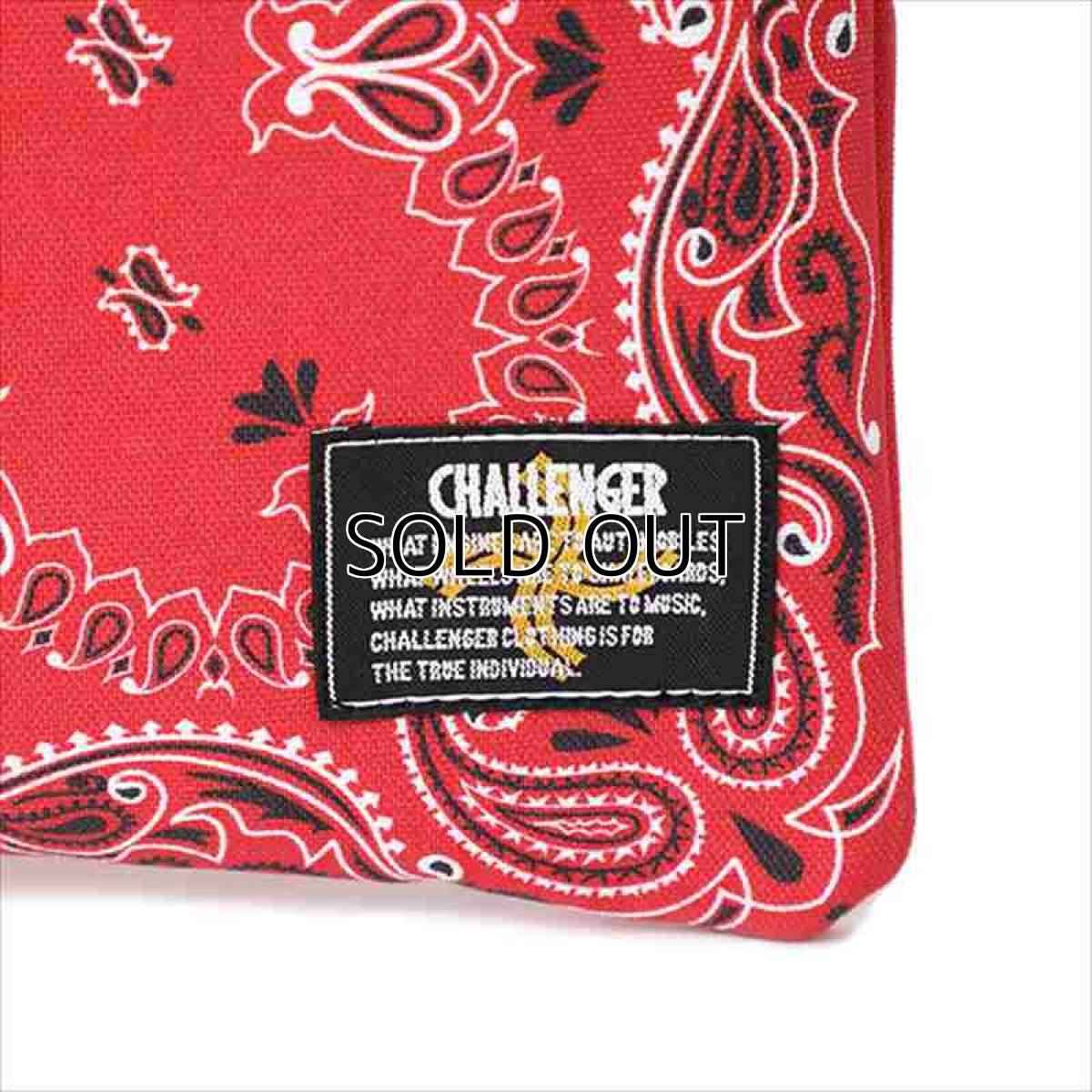 画像3: CHALLENGER Bandana Sacoche (バンダナサコッシュ) (3)