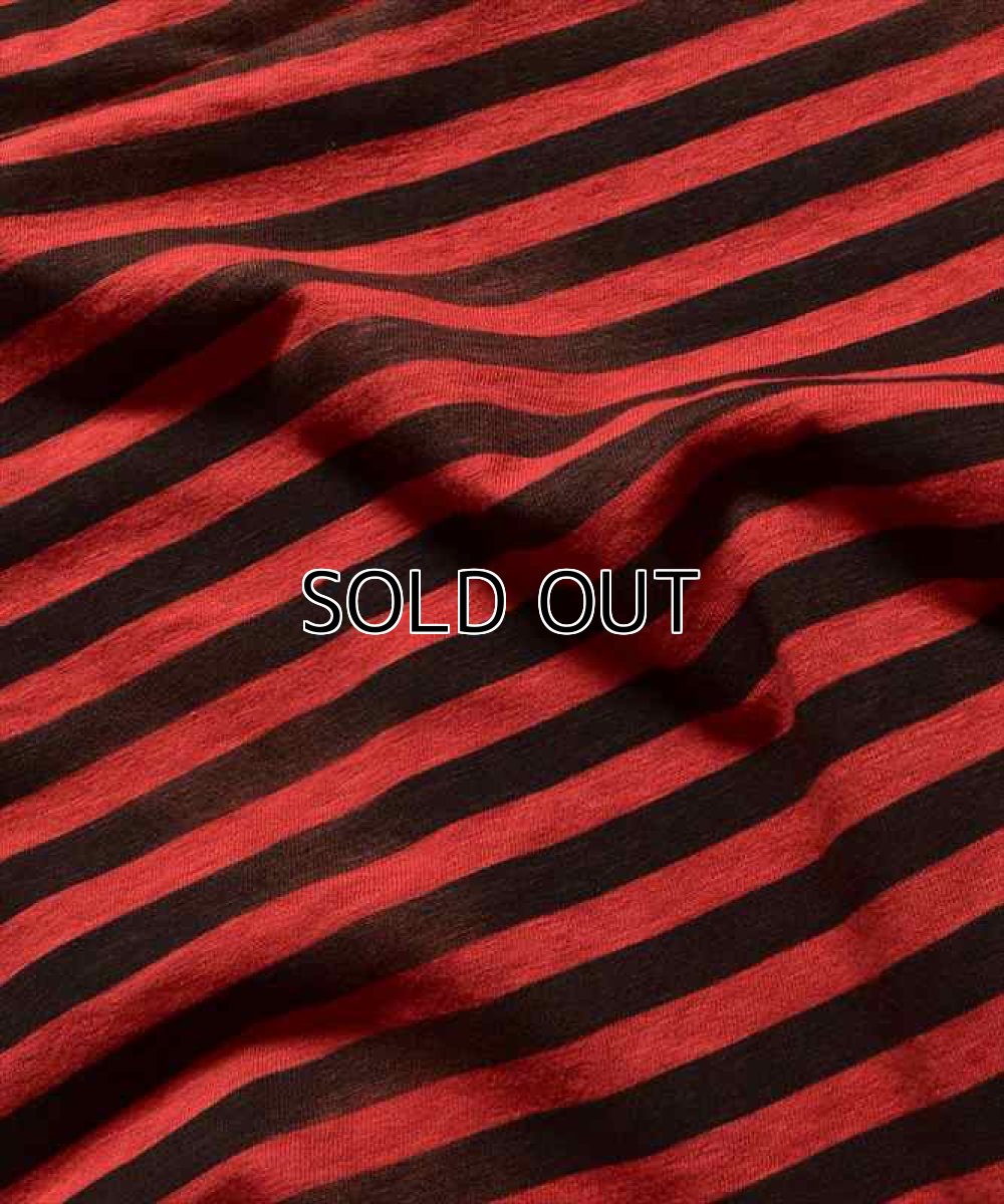 画像5: MINEDENIM Hazy Border L/S T-Shirt (ボーダーロングスリーブTシャツ) (5)