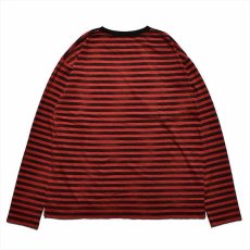 画像3: MINEDENIM Hazy Border L/S T-Shirt (ボーダーロングスリーブTシャツ) (3)