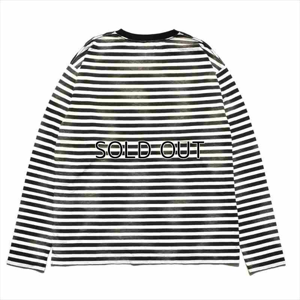 画像3: MINEDENIM Hazy Border L/S T-Shirt (ボーダーロングスリーブTシャツ) (3)