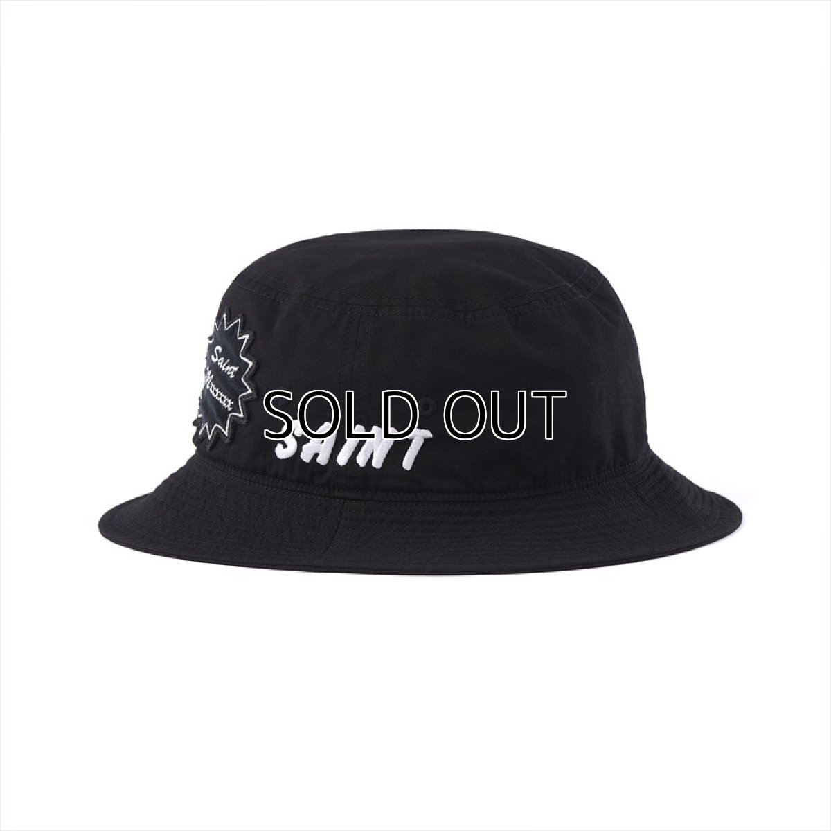 画像2: ©SAINT Mxxxxxx Bucket Hat Saint Black (バケットハット) (2)