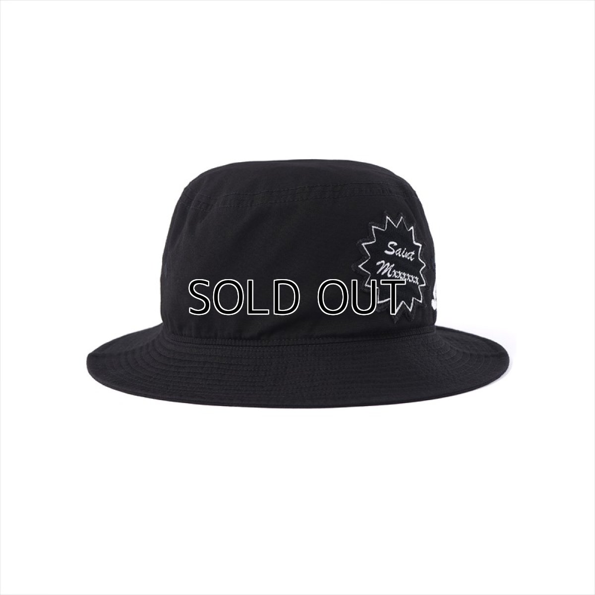 画像1: ©SAINT Mxxxxxx Bucket Hat Saint Black (バケットハット) (1)