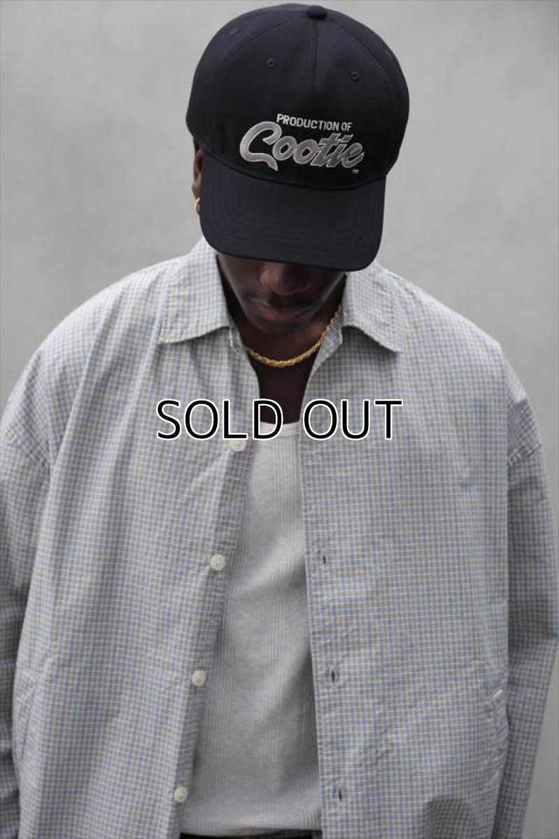画像4: COOTIE PRODUCTIONS Embroidery T/C Gabardine 6 Panel Cap (PRODUCTION OF COOTIE) キャップ (4)