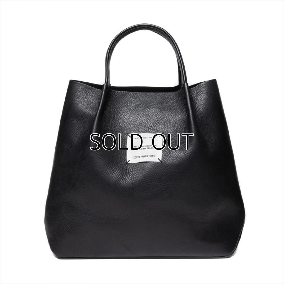 画像1: COOTIE PRODUCTIONS Leather Tote Bag (レザートートバッグ) (1)