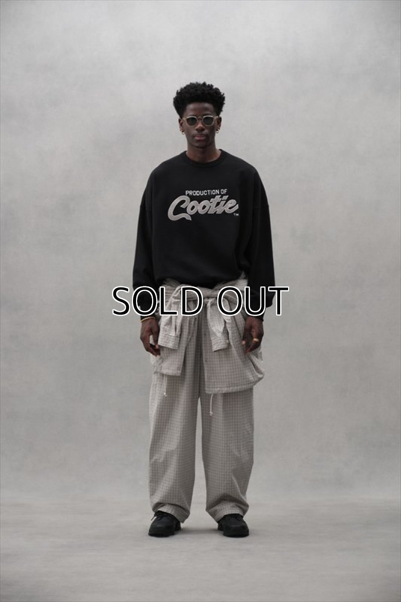 画像4: COOTIE PRODUCTIONS Embroidery Sweat Crew (PRODUCTION OF COOTIE) スウェット (4)