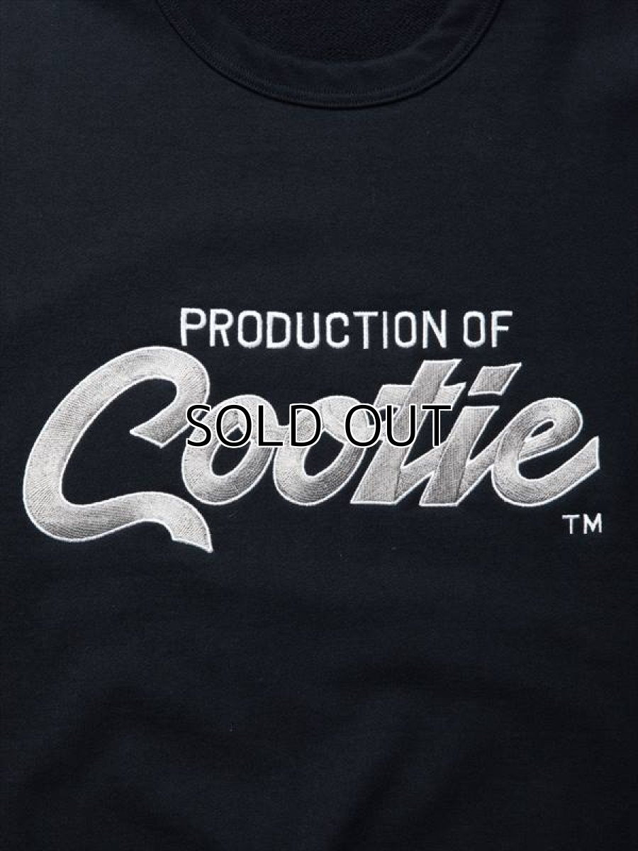 画像2: COOTIE PRODUCTIONS Embroidery Sweat Crew (PRODUCTION OF COOTIE) スウェット (2)