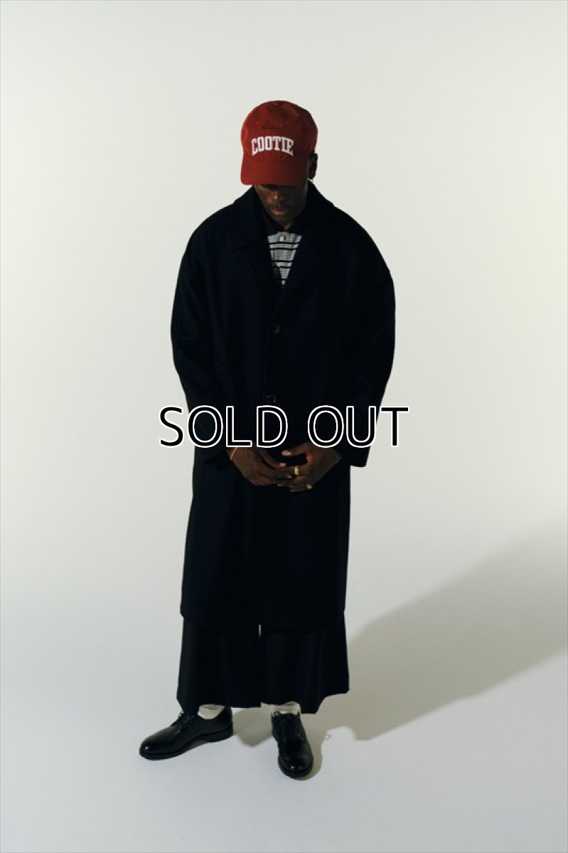 画像3: COOTIE PRODUCTIONS Supima Border Oversized L/S Polo (ボーダーロングスリーブポロシャツ) (3)
