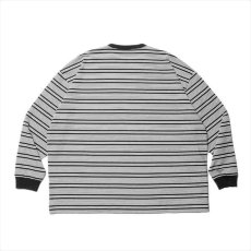 画像2: COOTIE PRODUCTIONS Supima Border Oversized L/S Tee (ボーダーロングスリーブTシャツ) (2)