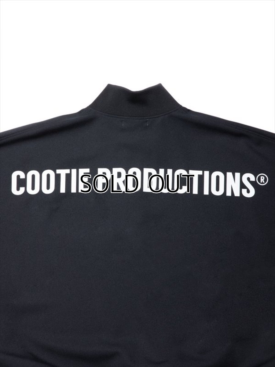 画像4: COOTIE PRODUCTIONS Polyester Twill Half Zip L/S Tee (ハーフジップロングスリーブTシャツ) (4)