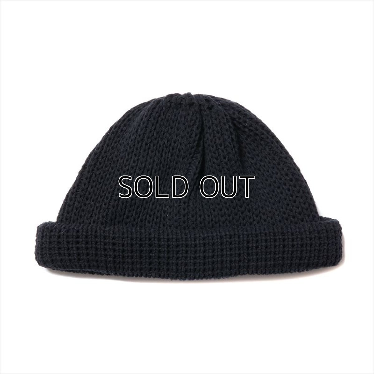 画像1: COOTIE PRODUCTIONS Silk Lowgauge Roll Up Beanie (ロールアップビーニー) (1)