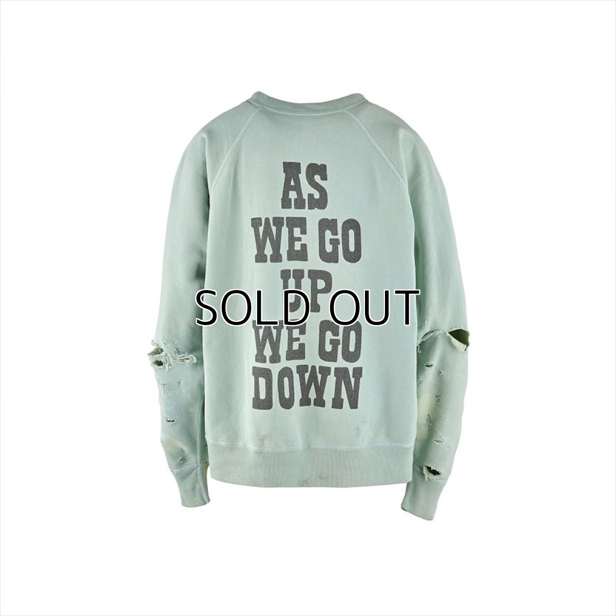 画像2: ©SAINT Mxxxxxx CRW N SWT JESUS Blue (スウェット) (2)