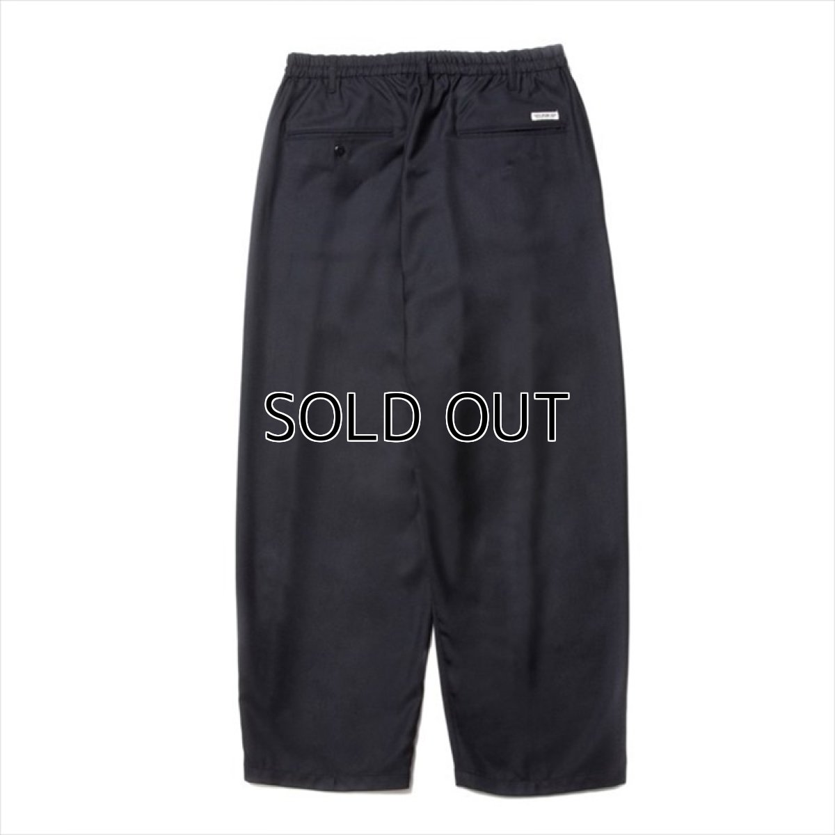 画像2: COOTIE PRODUCTIONS T/W Gabardine 2 Tuck Easy Pants (ギャバジン2タックイージーパンツ) (2)