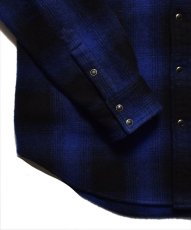 画像3: MINEDENIM Ombre Check Flannel RF Western Shirt (チェックシャツ) (3)