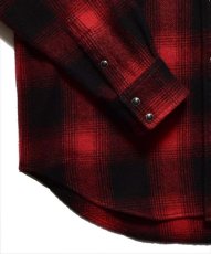 画像3: MINEDENIM Ombre Check Flannel RF Western Shirt (チェックシャツ) (3)