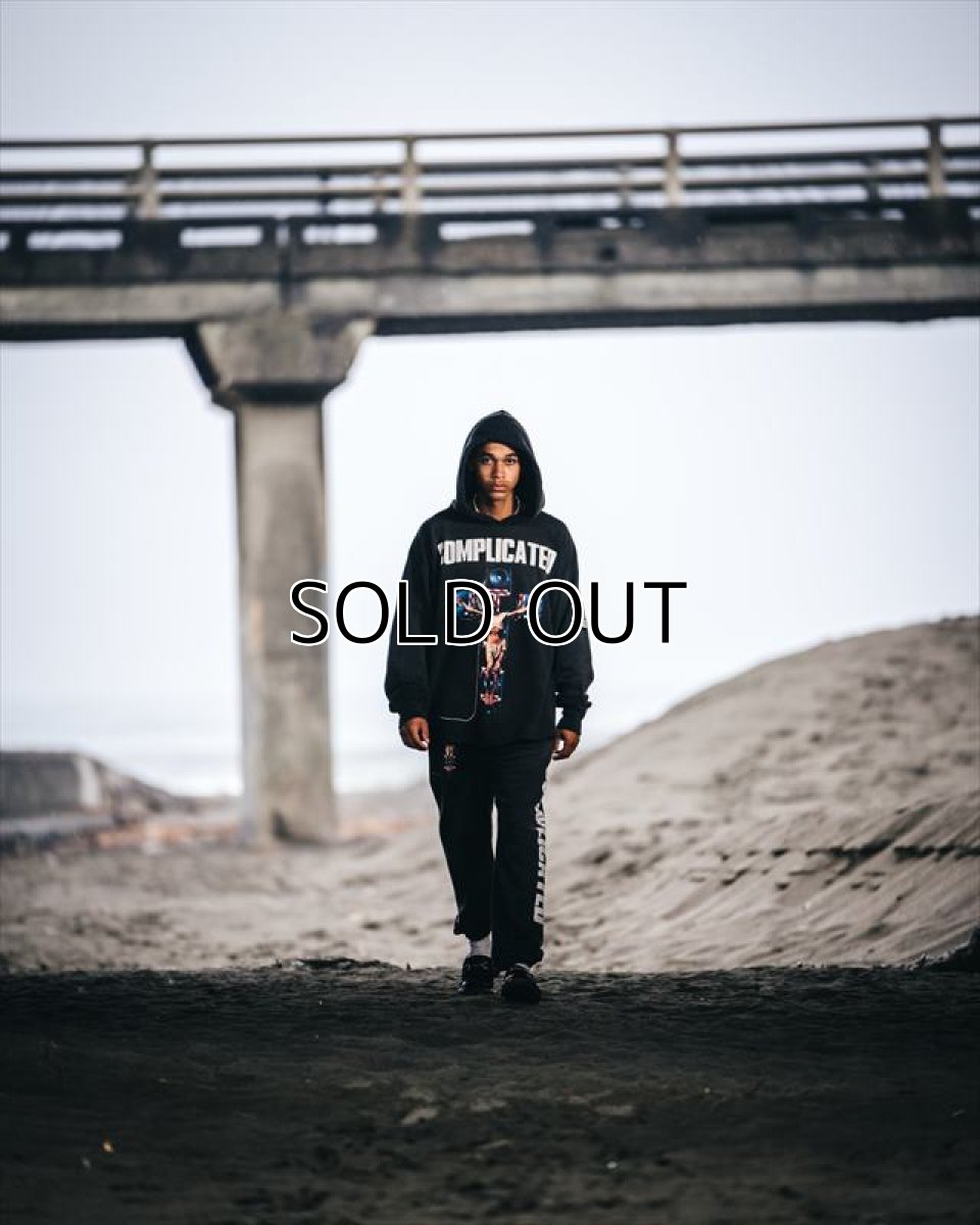 画像3: ©SAINT Mxxxxxx Kosuke Kawamura KK SWTPNT COMPLICATED Black (スウェットパンツ) (3)