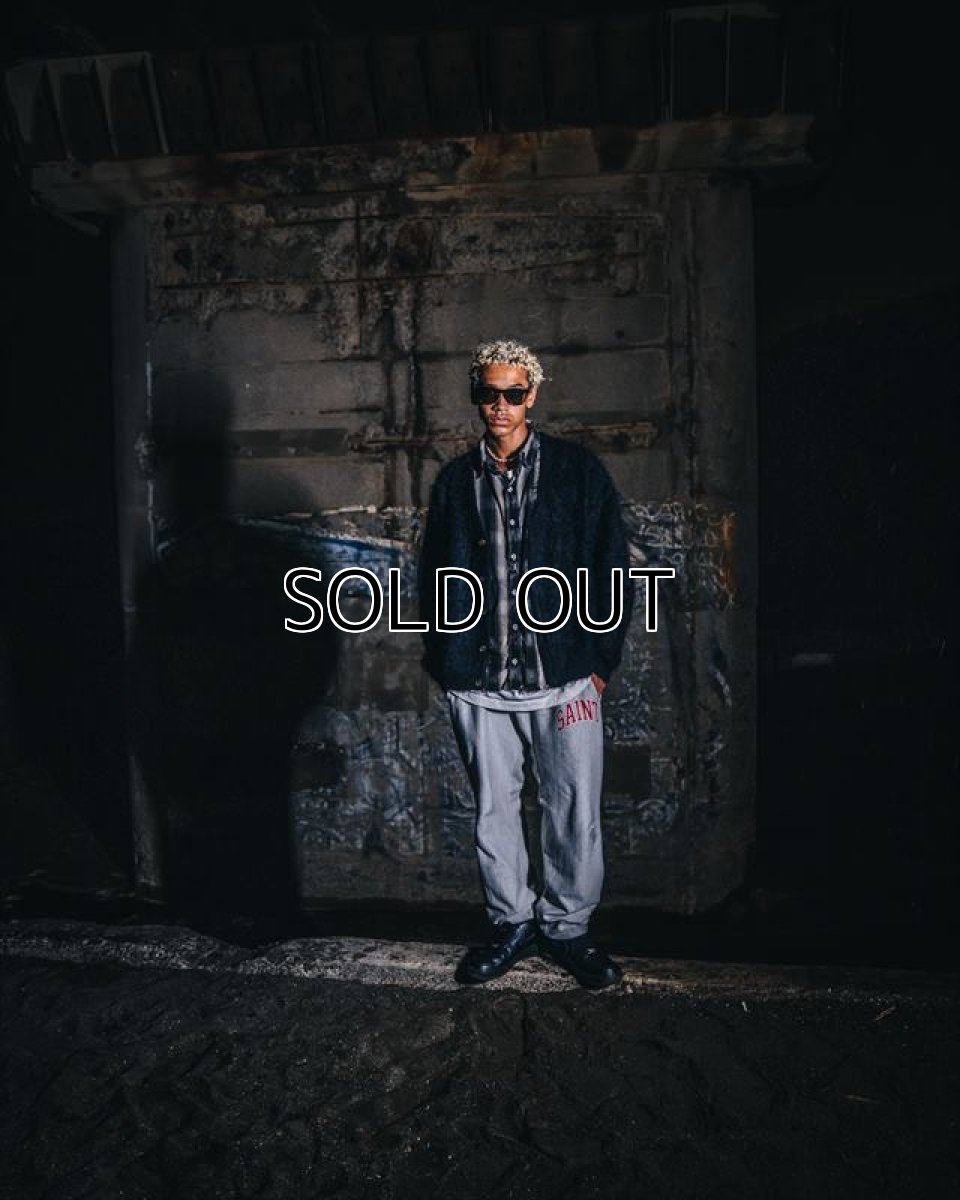 画像4: ©SAINT Mxxxxxx CARDIGAN MOHAIR Black (モヘアカーディガン) (4)