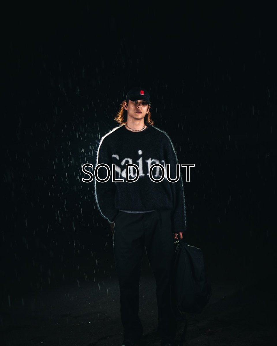 画像2: ©SAINT Mxxxxxx CREW NECK KNIT SAINT Black (モヘアセーター) (2)