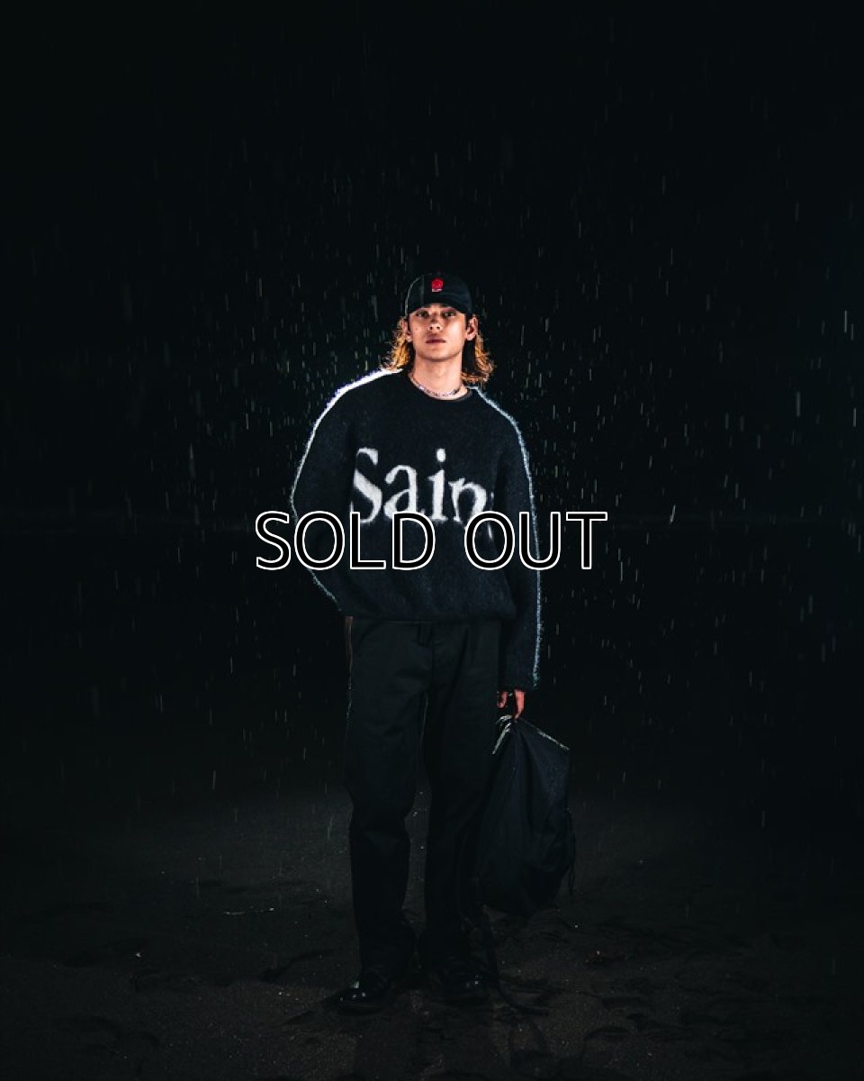 画像4: ©SAINT Mxxxxxx CREW NECK KNIT SAINT Black (モヘアセーター) (4)
