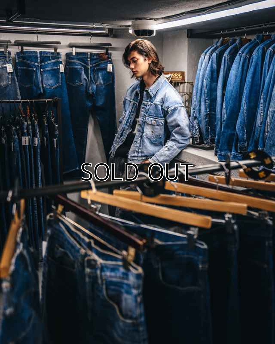 画像7: ©SAINT Mxxxxxx BerBerJin BJ DENIM JKT DAMAGE Blue (デニムジャケット) (7)