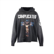 画像1: ©SAINT Mxxxxxx Kosuke Kawamura KK Hoodie COMPLICATED Black (パーカー) (1)