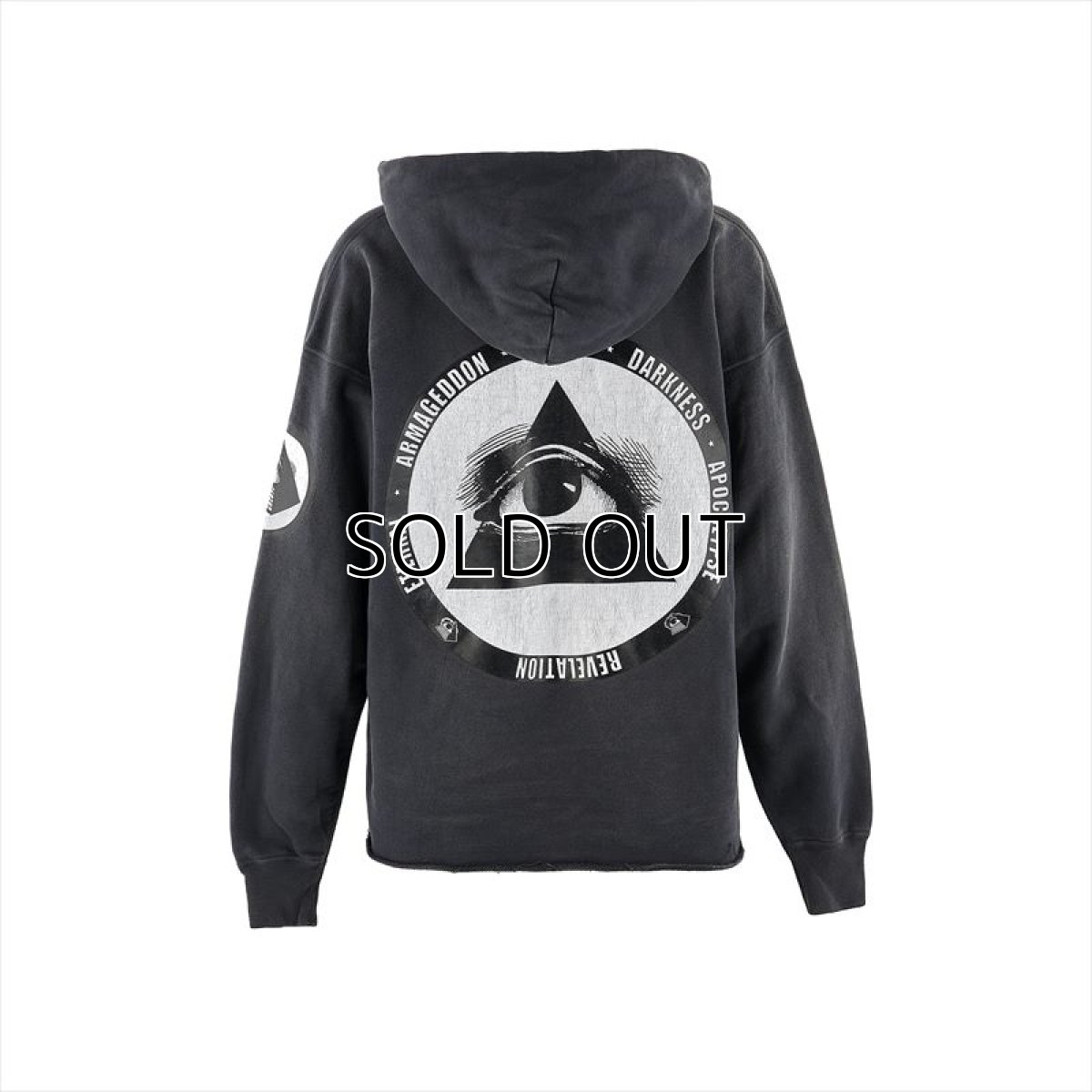 画像2: ©SAINT Mxxxxxx Kosuke Kawamura KK Hoodie COMPLICATED Black (パーカー) (2)