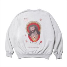 画像1: COOTIE PRODUCTIONS Open End Yarn Sweat Crew (JESUS) スウェット (1)