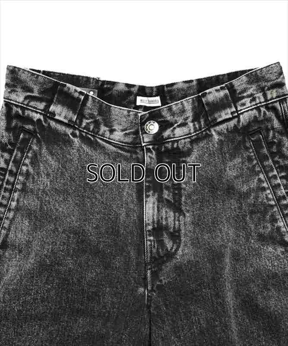 画像2: MINEDENIM x WILLY CHAVARRIA Black Denim CB.Raver Pants (レイバーパンツ) (2)