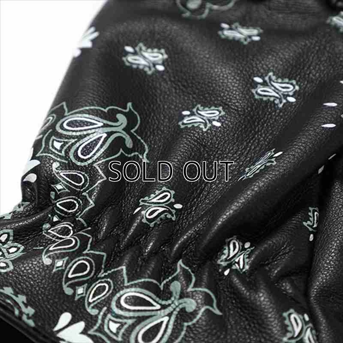 画像4: CHALLENGER Bandana Leather Glove (レザーグローブ) (4)