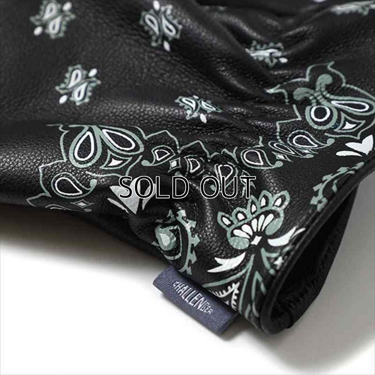 画像6: CHALLENGER Bandana Leather Glove (レザーグローブ) (6)